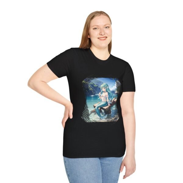 Mermaid Unisex Softstyle T-Shirt - Image 5