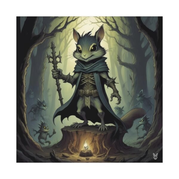 Necromancer Chipmunk Uncoated Posters - Image 4